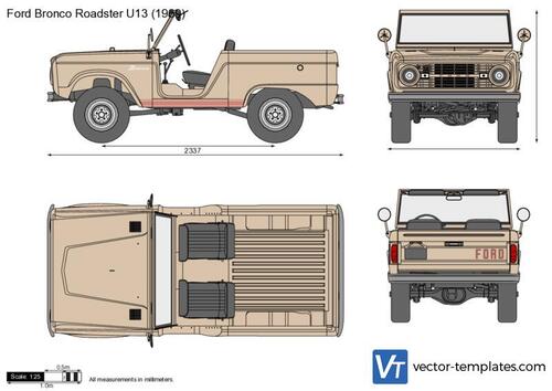 Ford Bronco Roadster U13
