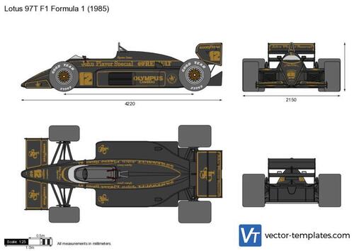 Lotus 97T F1 Formula 1