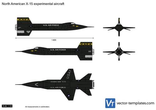 North American X-15 experimental aircraft
