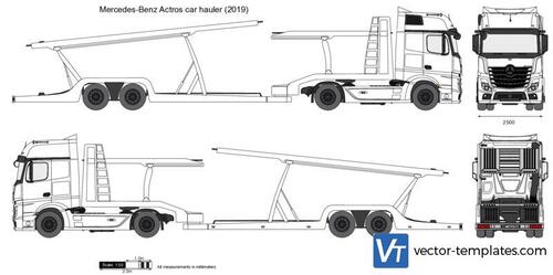 Mercedes-Benz Actros car hauler