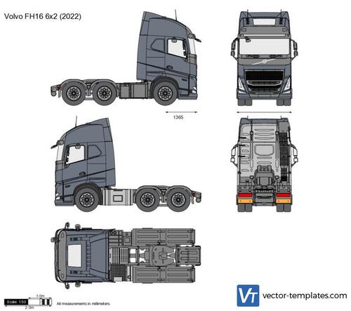 Volvo FH16 6x2