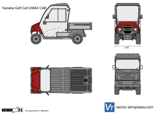 Yamaha Golf Cart UMAX CAB