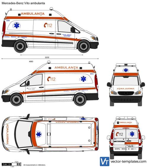 Mercedes-Benz Vito ambulanta