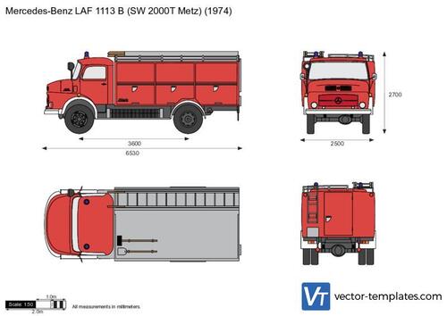 Mercedes-Benz LAF 1113 B (SW 2000T Metz)