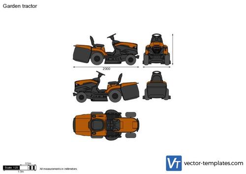 Garden tractor