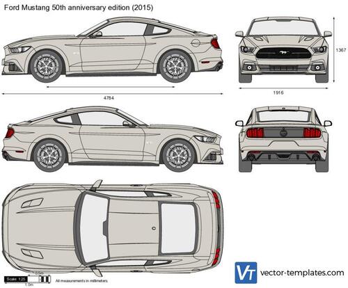 Ford Mustang 50th anniversary edition
