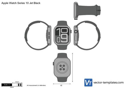 Apple Watch Series 10 Jet Black