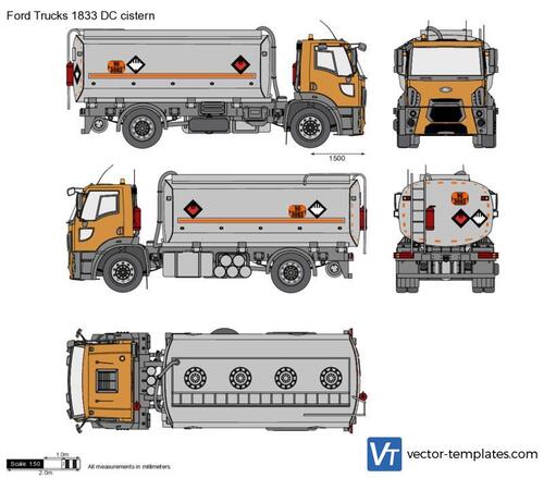 Ford Trucks 1833 DC cistern