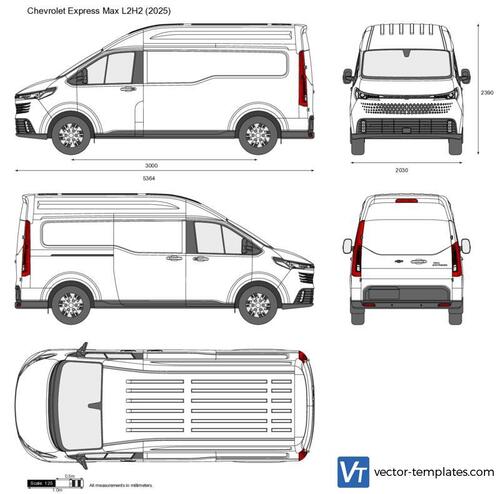 Chevrolet Express Max L2H2