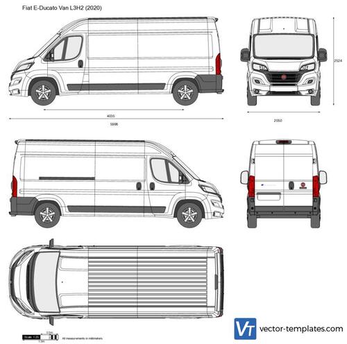 Fiat E-Ducato Van L3H2