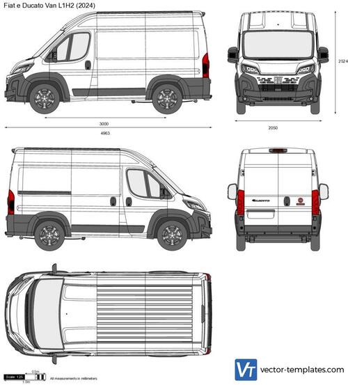 Fiat e Ducato Van L1H2