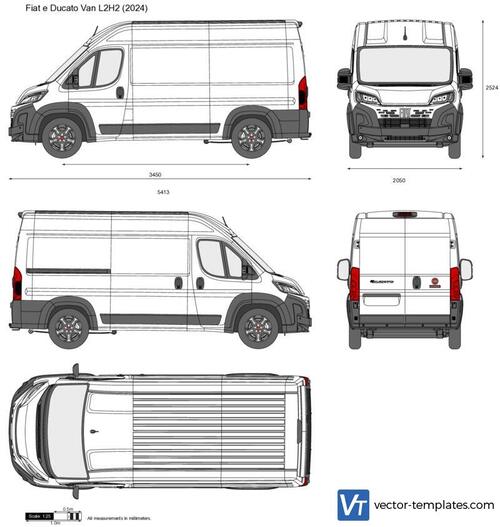 Fiat e Ducato Van L2H2