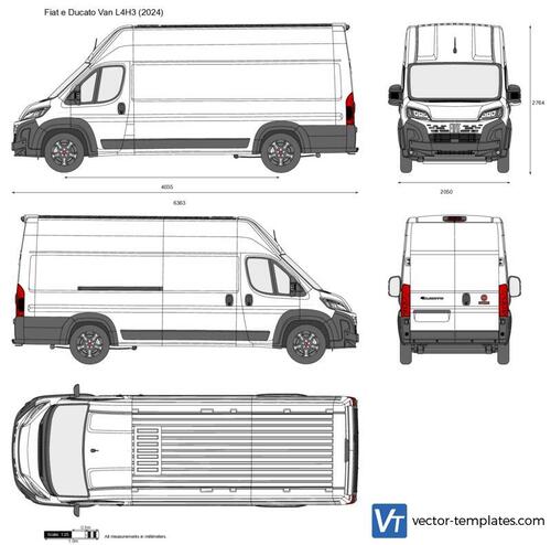Fiat e Ducato Van L4H3