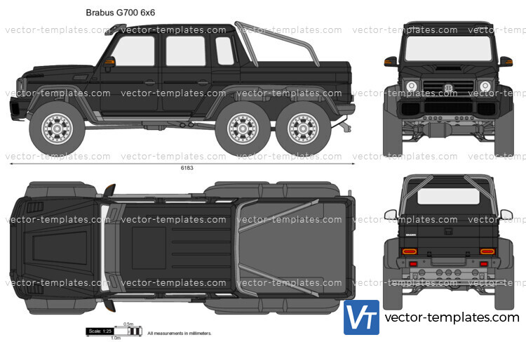 Brabus G700 6x6