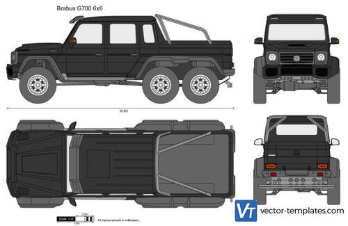 Brabus G700 6x6