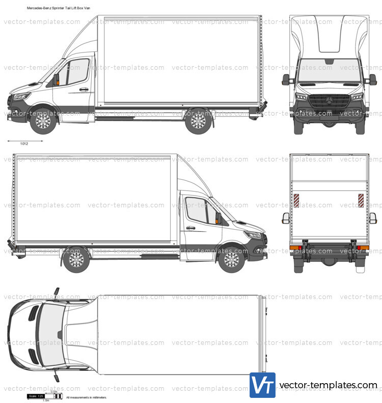 Mercedes-Benz Sprinter Tail Lift Box Van