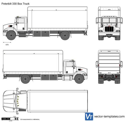 Peterbilt 330 Box Truck