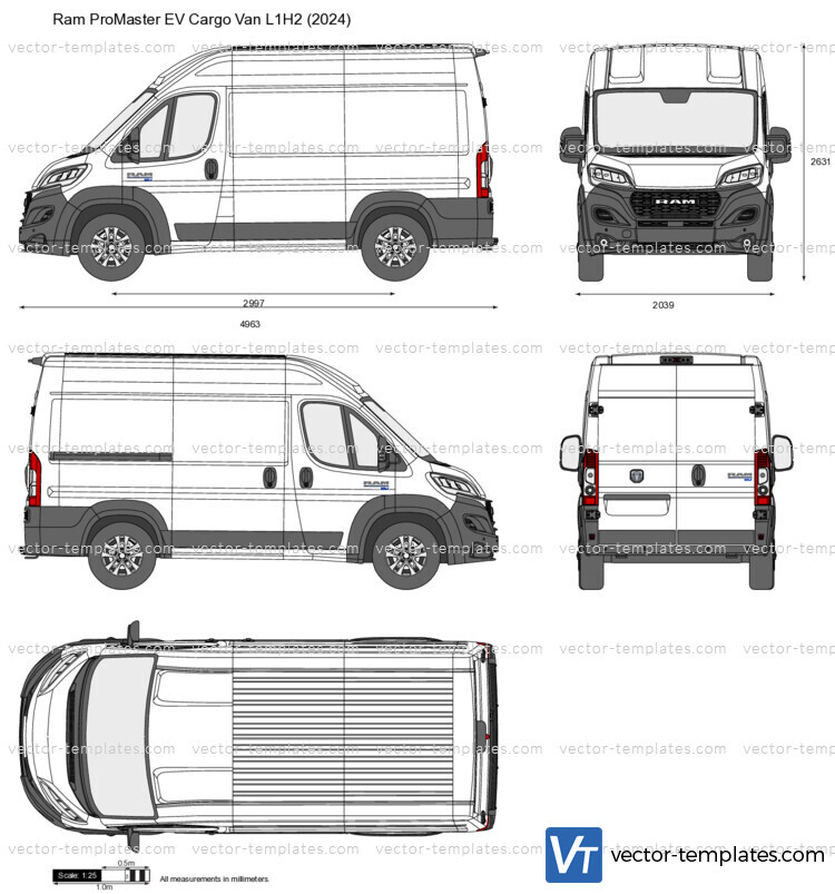 Ram ProMaster EV Cargo Van L1H2