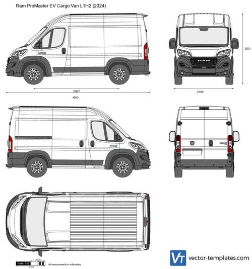 Ram ProMaster EV Cargo Van L1H2