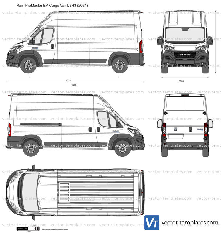 Ram ProMaster EV Cargo Van L3H3
