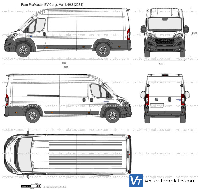 Ram ProMaster EV Cargo Van L4H2