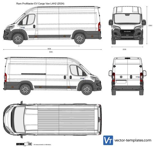 Ram ProMaster EV Cargo Van L4H2