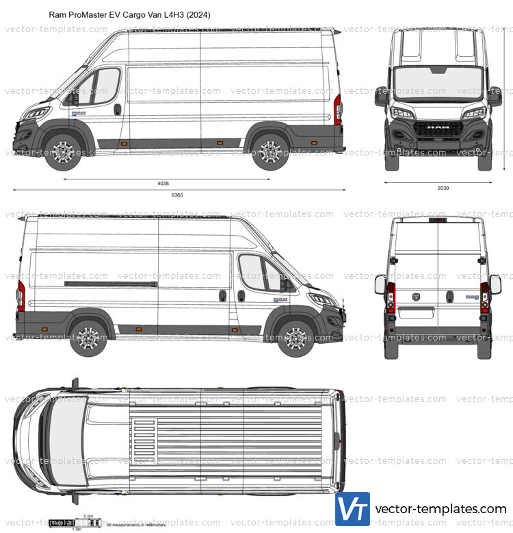 Ram ProMaster EV Cargo Van L4H3