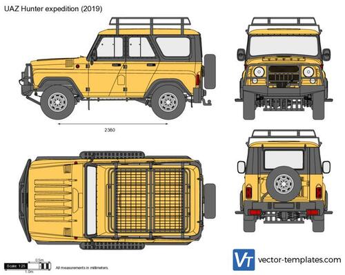 UAZ Hunter expedition