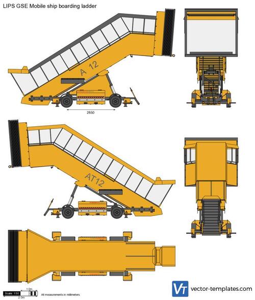 LIPS GSE Mobile ship boarding ladder