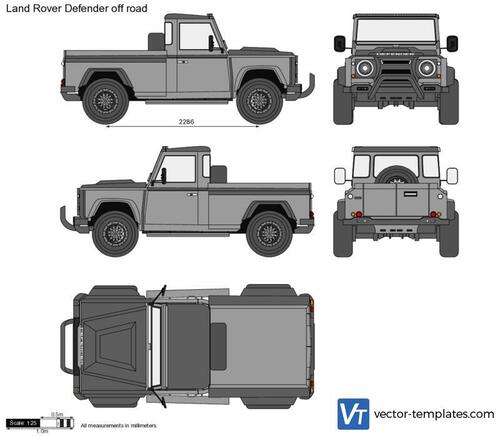 Land Rover Defender off road