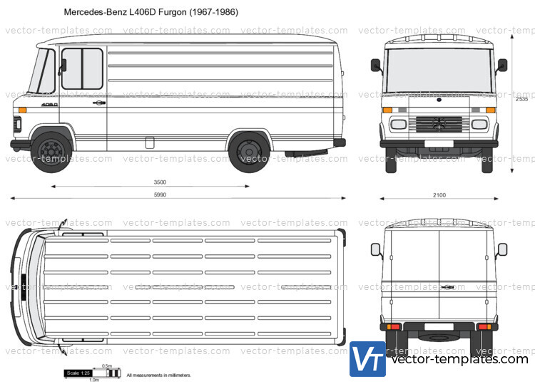 Mercedes-Benz L406D Furgon