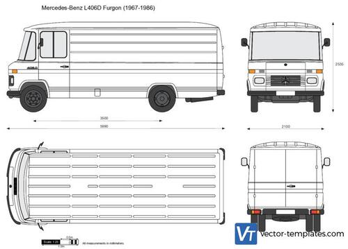 Mercedes-Benz L406D Furgon