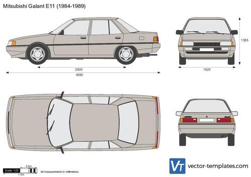 Mitsubishi Galant E11