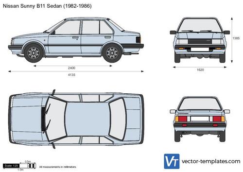 Nissan Sunny B11 Sedan