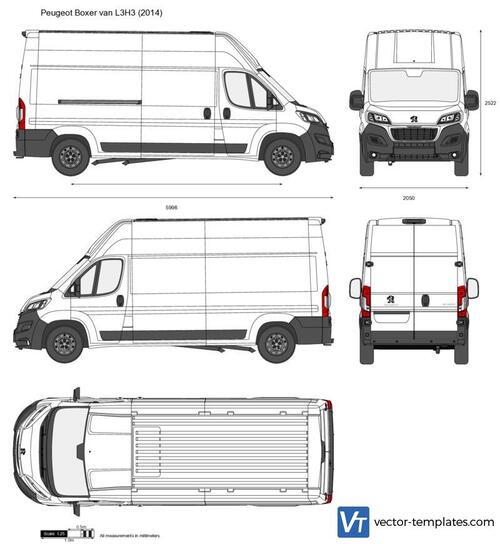 Peugeot Boxer van L3H3