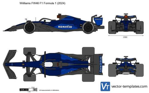 Wiilliams FW46 F1 Formula 1