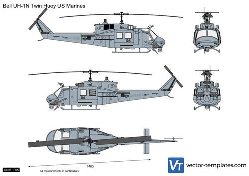 Bell UH-1N Twin Huey US Marines
