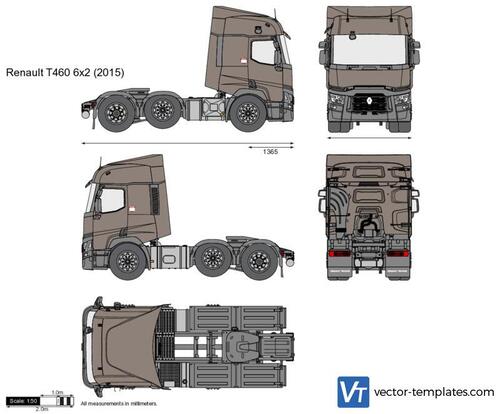 Renault T460 6x2
