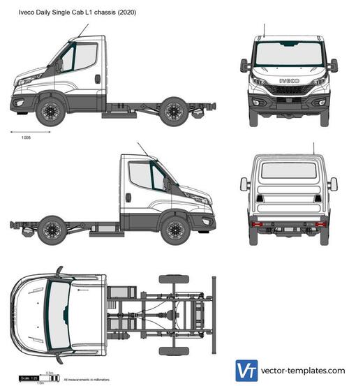 Iveco Daily Single Cab L1 chassis