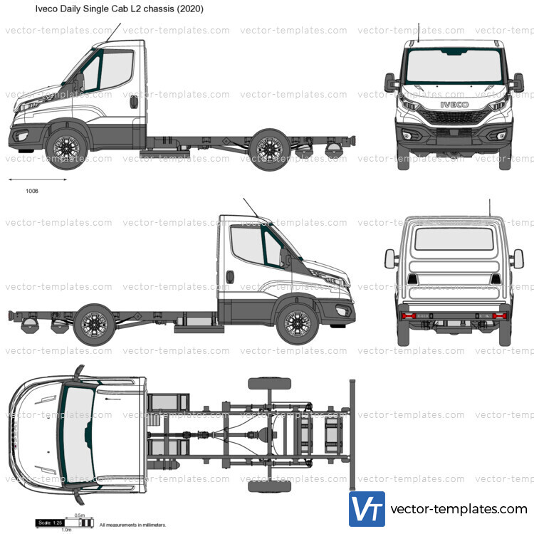 Iveco Daily Single Cab L2 chassis