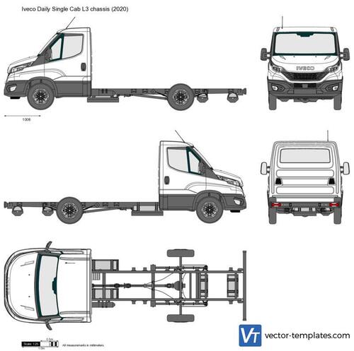 Iveco Daily Single Cab L3 chassis