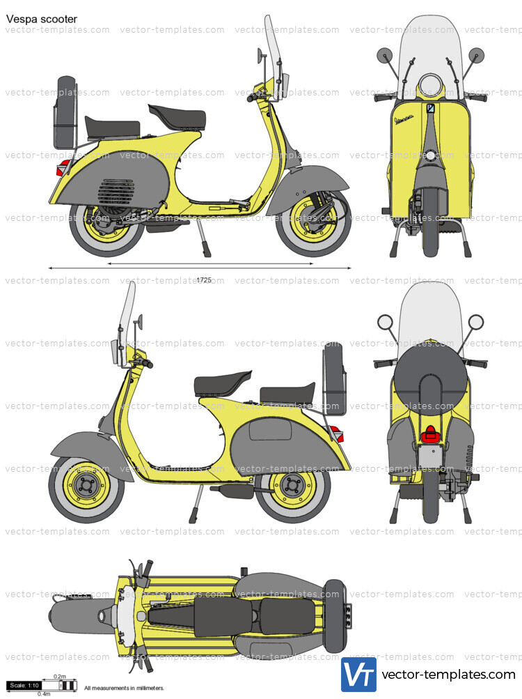 Vespa scooter