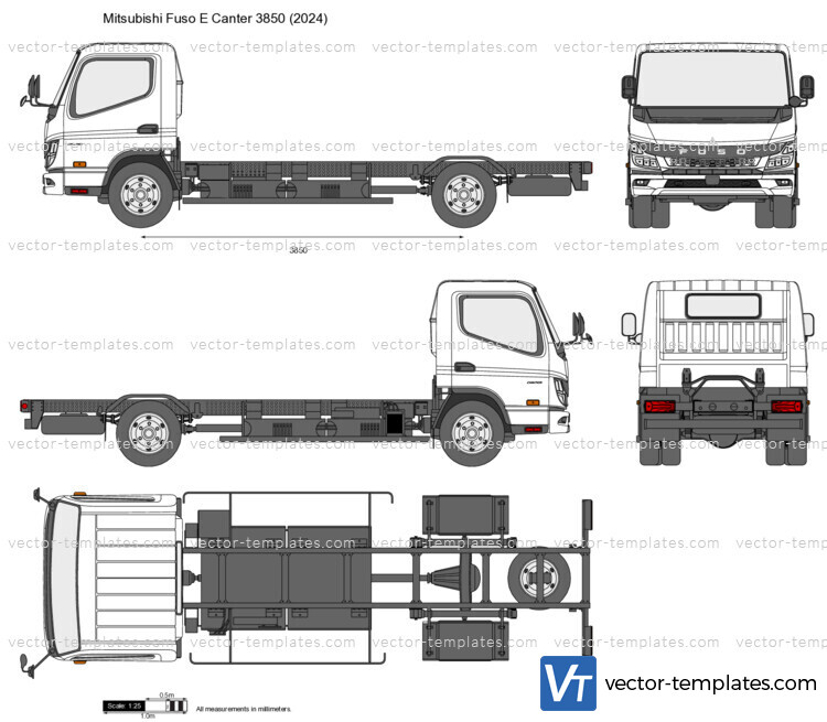 Mitsubishi Fuso E Canter 3850