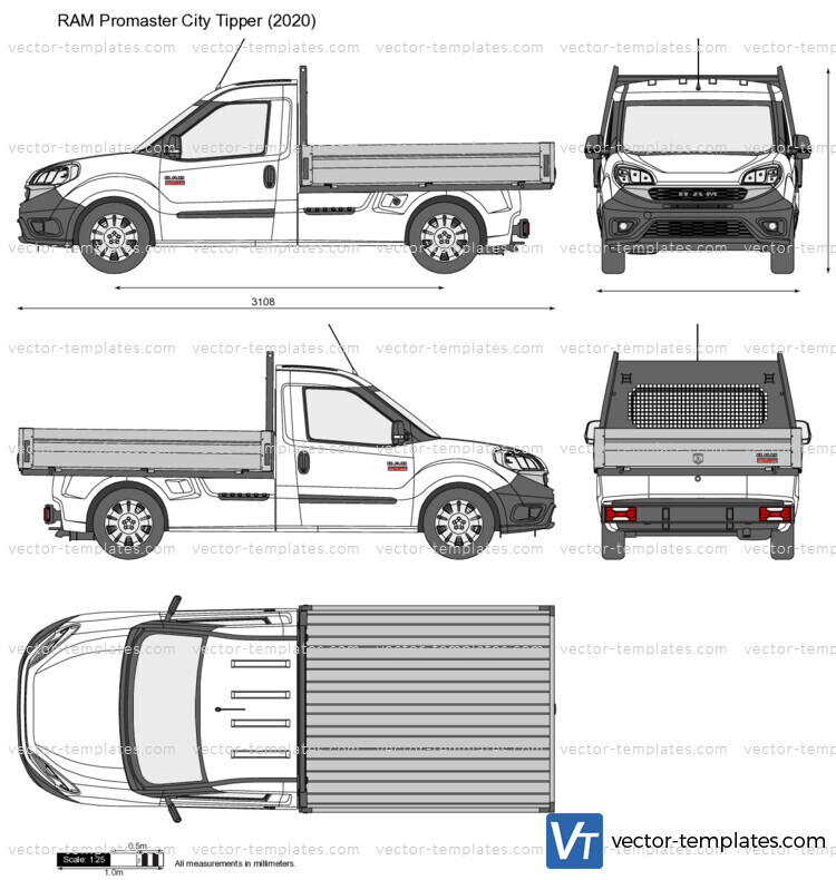 RAM Promaster City Tipper