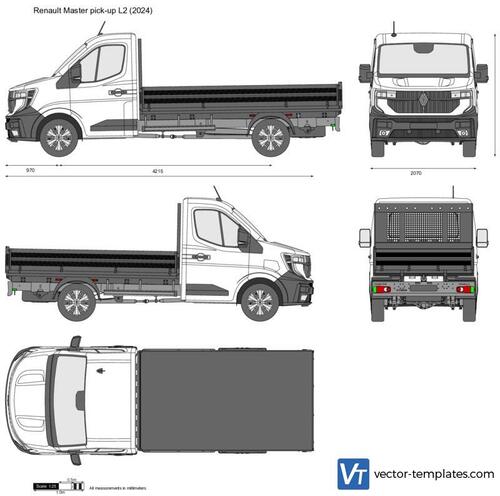 Renault Master pick-up L2
