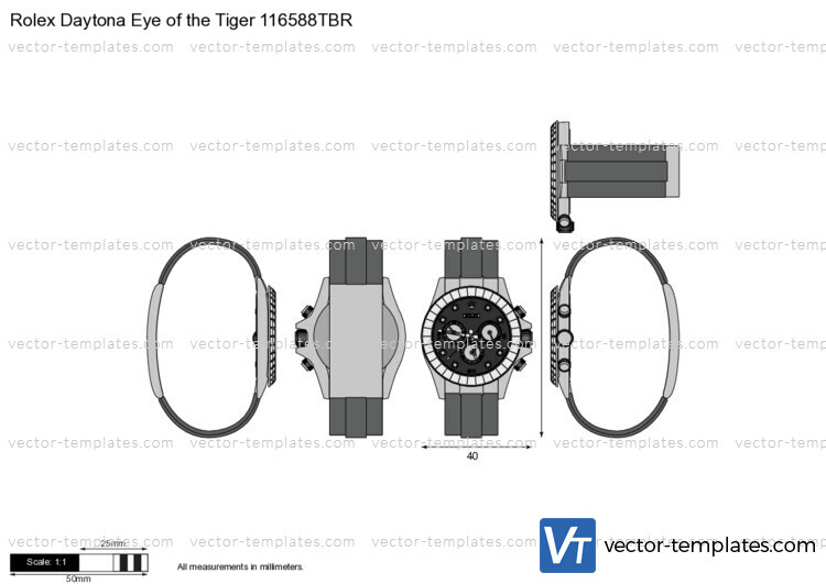 Rolex Daytona Eye of the Tiger 116588TBR