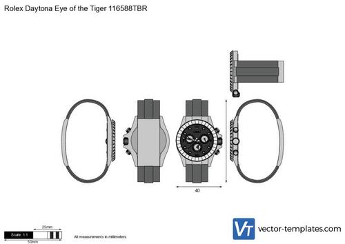 Rolex Daytona Eye of the Tiger 116588TBR
