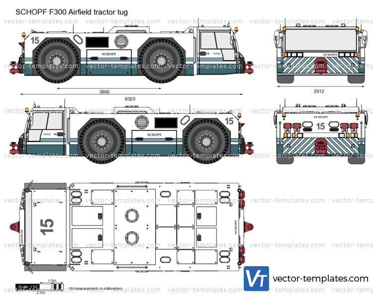 SCHOPF F300 Airfield tractor tug