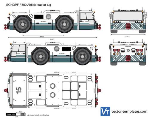 SCHOPF F300 Airfield tractor tug