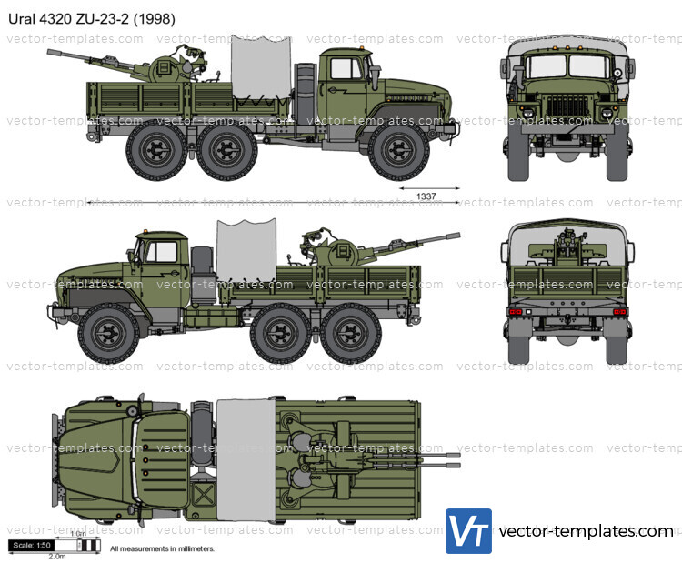Ural 4320 ZU-23-2
